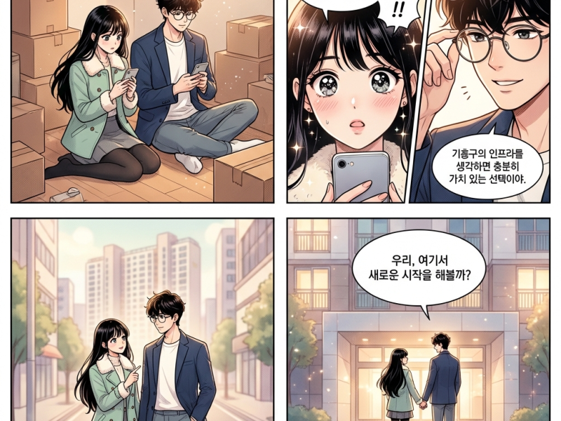 (경기도 용인시 기흥구 신혼부부 전세 vs 월세, 4억 2933만원이면 어디가 맞을까 [2026 실거래])