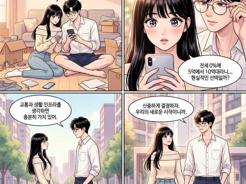 서울특별시 성동구 신혼부부 전세 vs 월세, 8억 211만원이면 어디가 맞을까 [2026 실거래]