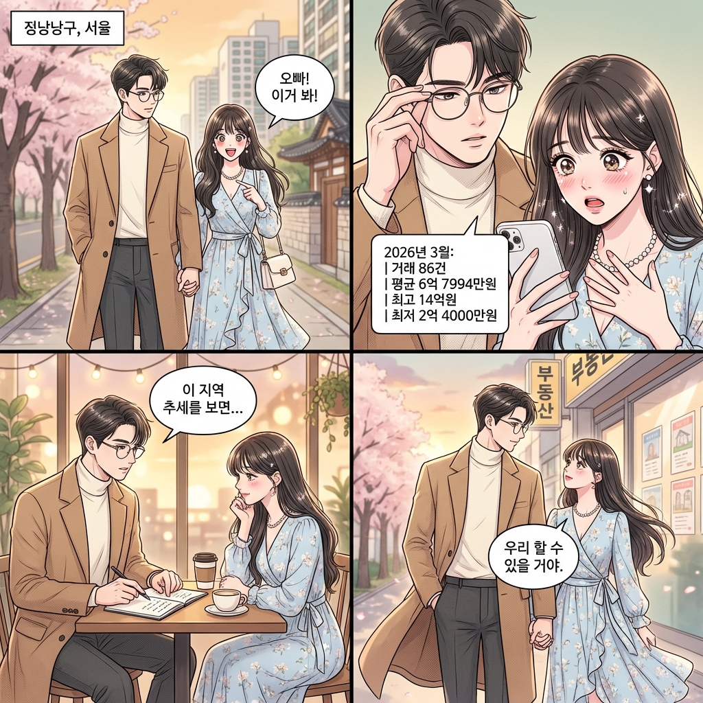 중랑구 아파트 3월 실거래 — 6억대 평균가 유지 속 숨은 변동성