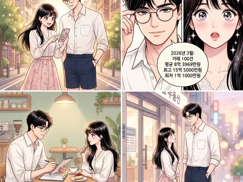 성북구 아파트 2026년 3월 실거래 — 8억대 평균가, 지금이 매수 적기일까?