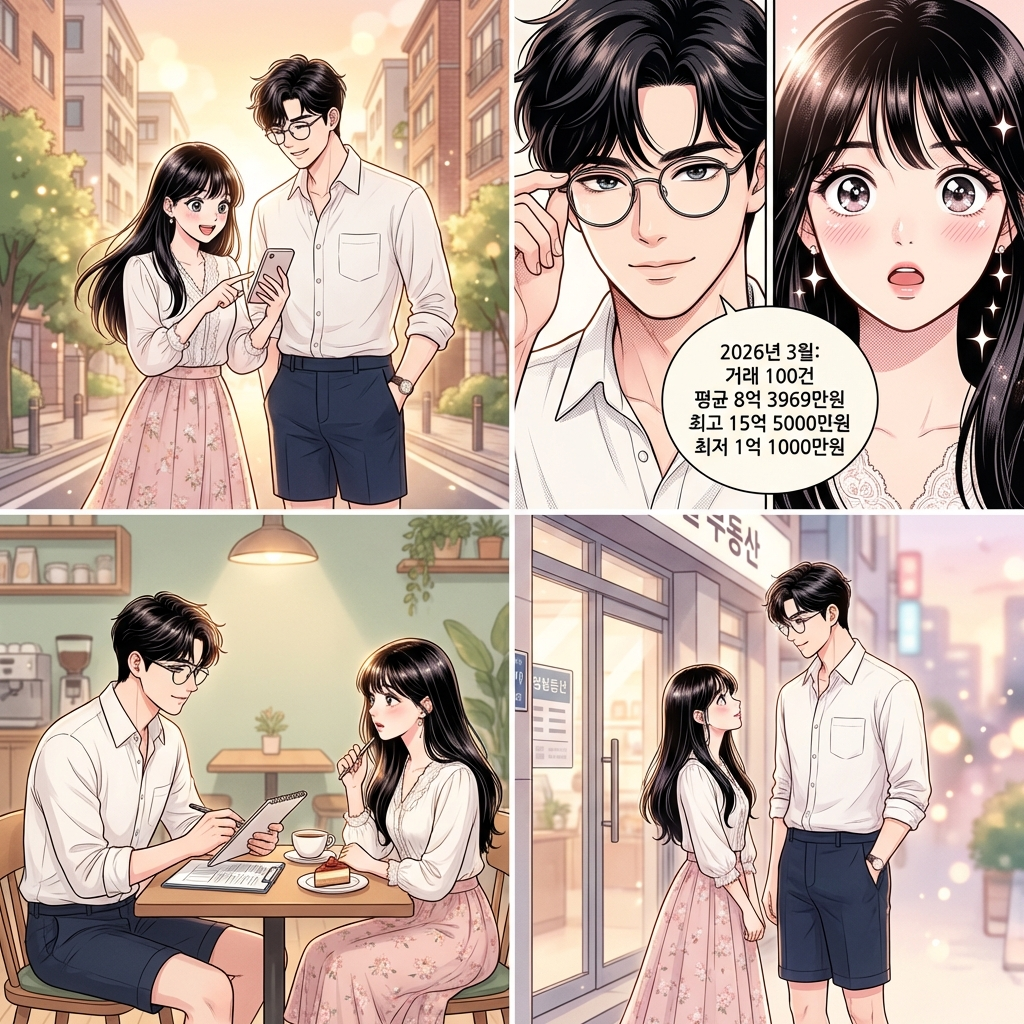 성북구 아파트 2026년 3월 실거래 — 8억대 평균가, 지금이 매수 적기일까?