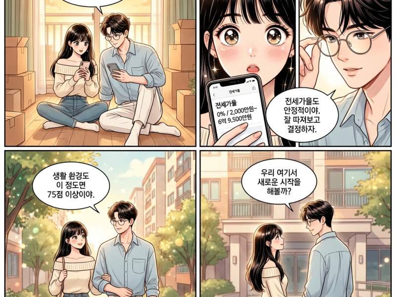 서울특별시 노원구 신혼부부 전세 vs 월세, 4억 1500만원이면 어디가 맞을까 [2026 실거래]