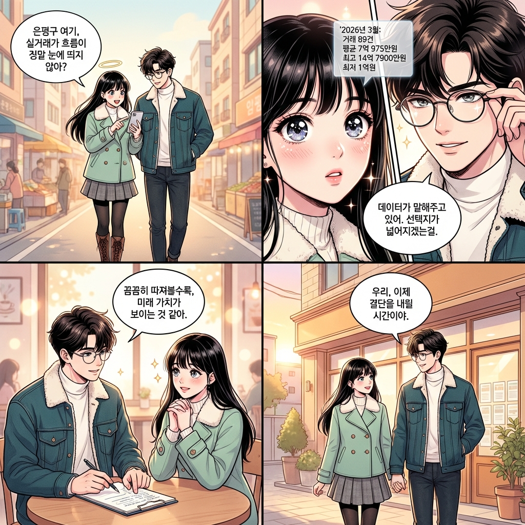 은평구 아파트 2026년 3월 실거래 — 7억대 평균가로 본 시장의 향방