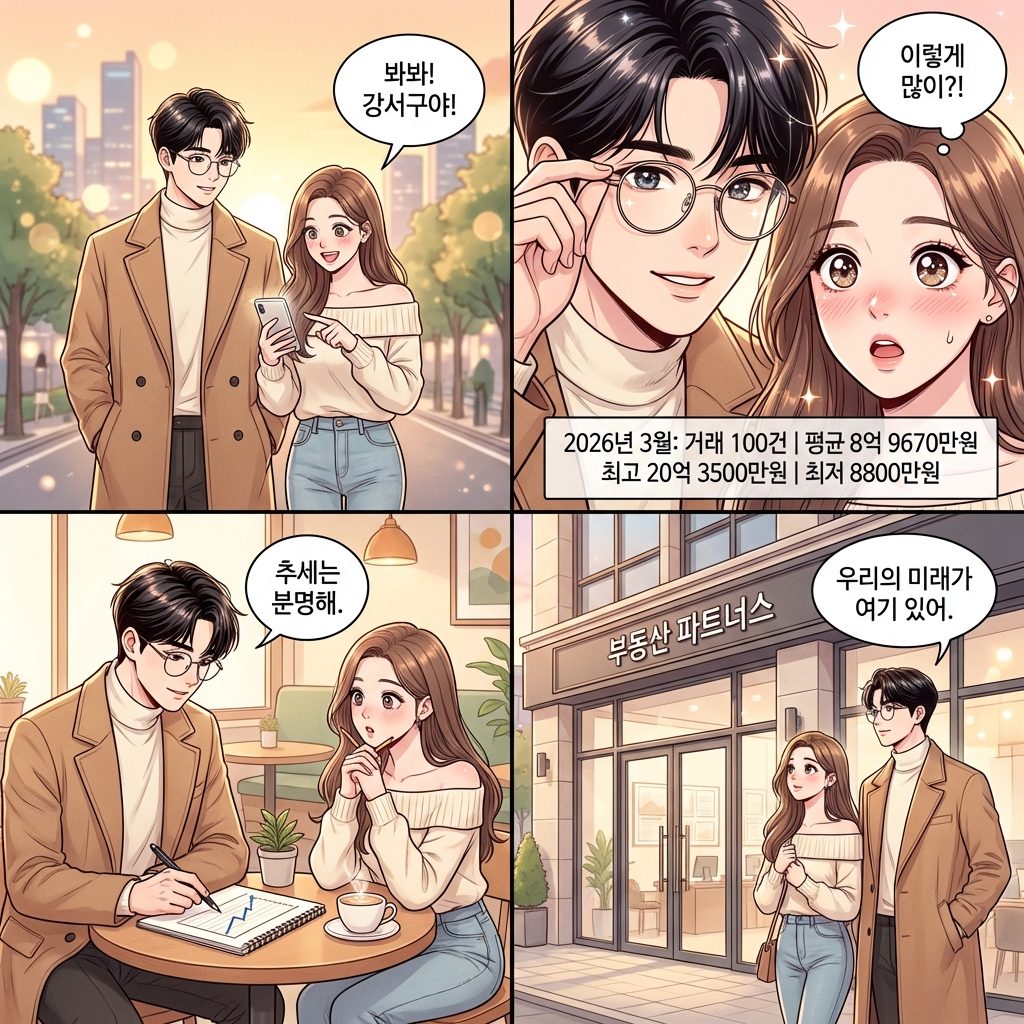 강서구 아파트 시세 2026년 3월 실거래 — 20억 클럽 등장