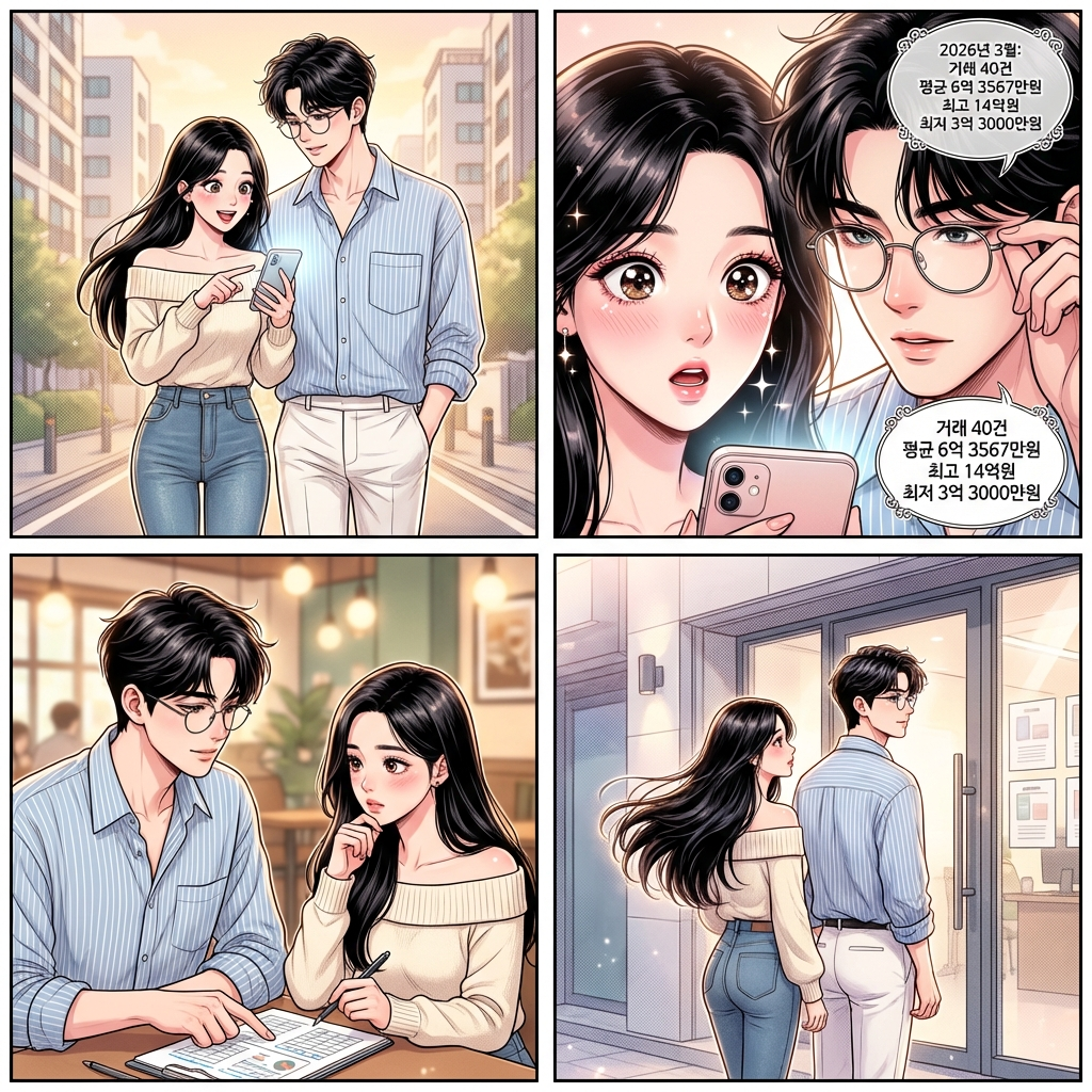 금천구 아파트 2026년 3월 실거래 — 14억 돌파와 시장의 양면성