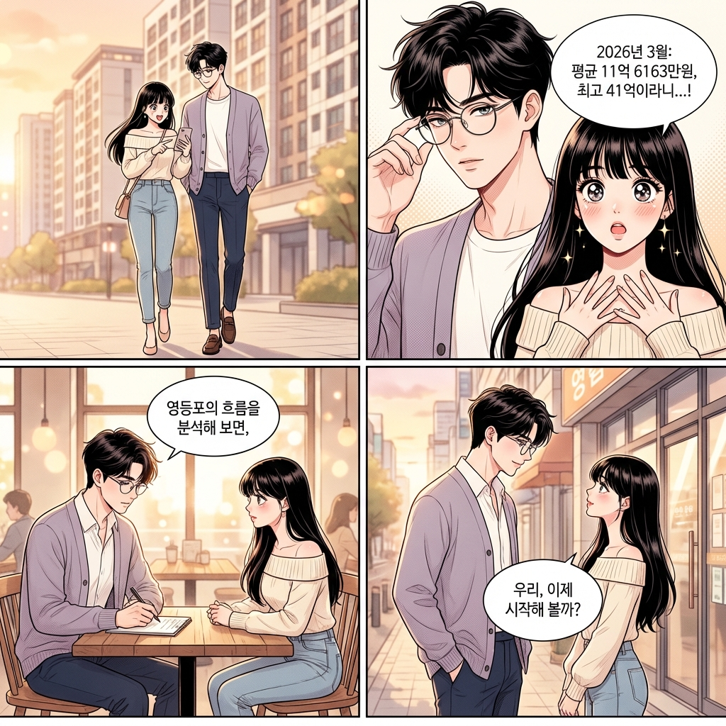 영등포구 아파트 시세 2026년 3월 — 실거래 41억 vs 9천만원 격차의 이유