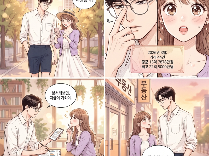 동작구 아파트 3월 실거래 — 평균 13억대, 하락 전환의 신호인가?