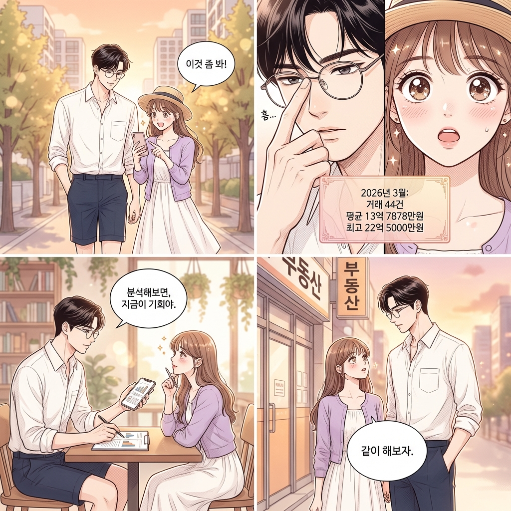 동작구 아파트 3월 실거래 — 평균 13억대, 하락 전환의 신호인가?