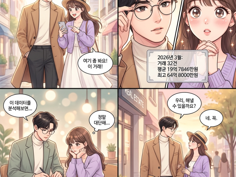 서초구 아파트 2026년 3월 실거래 — 64억 최고가에도 하락세?