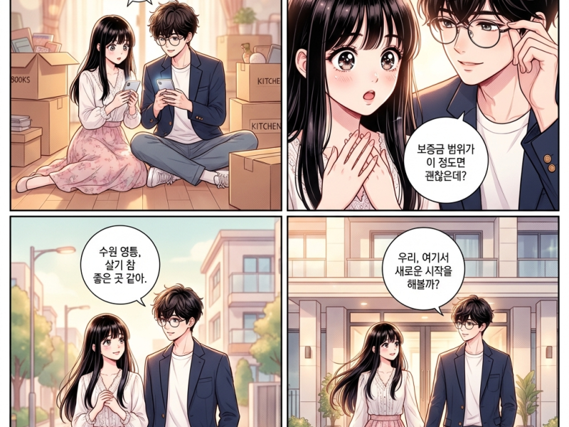 (경기도 수원시 영통구 신혼부부 전세 vs 월세, 4억 2656만원이면 어디가 맞을까 [2026 실거래])